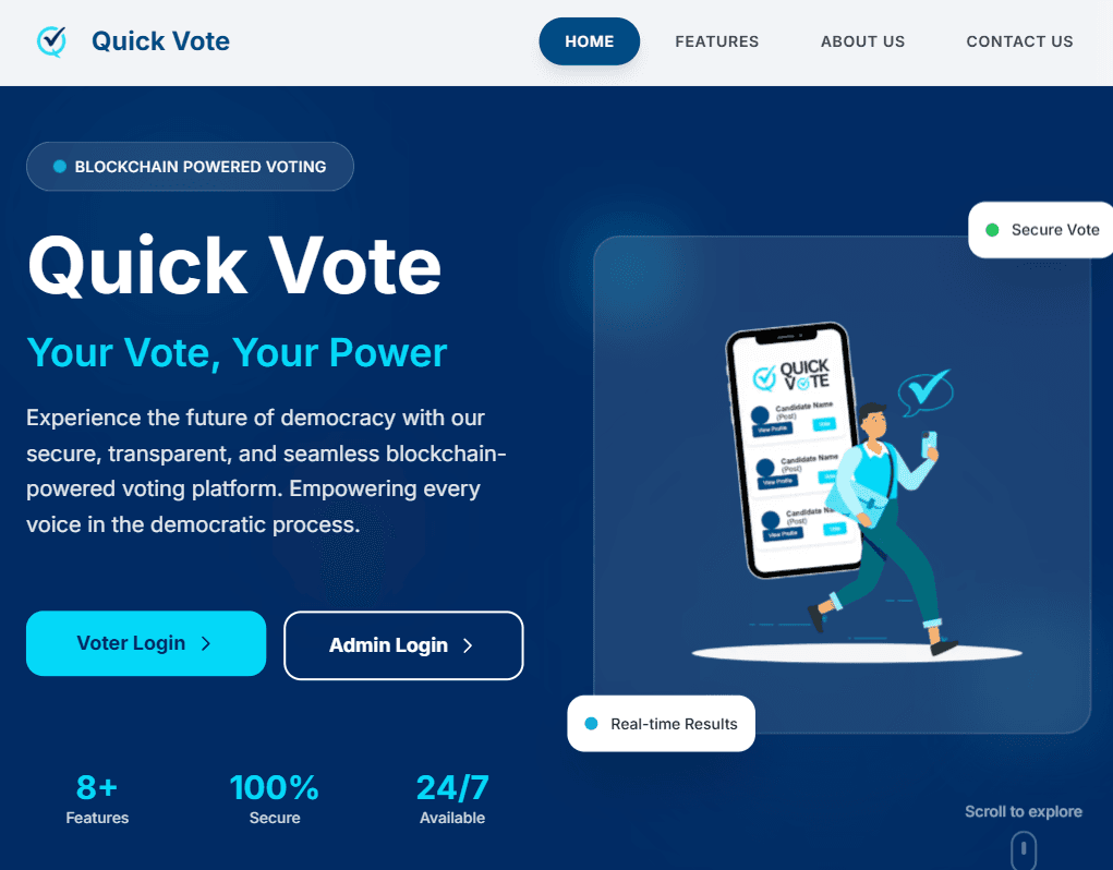 Blockchain Voting System